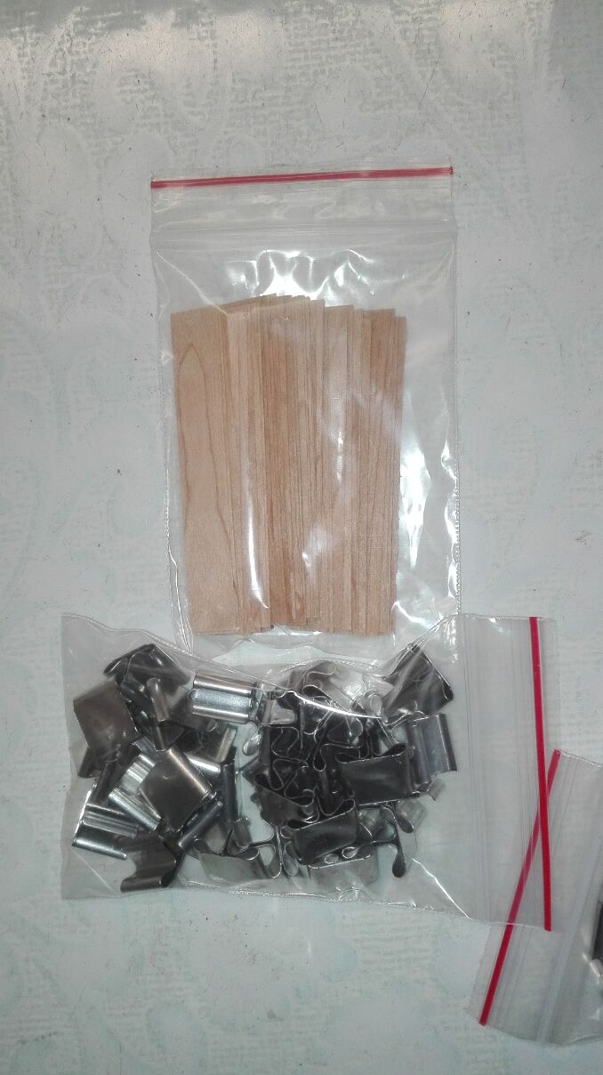 wooden wicks for making candle 0.5x13x130mm